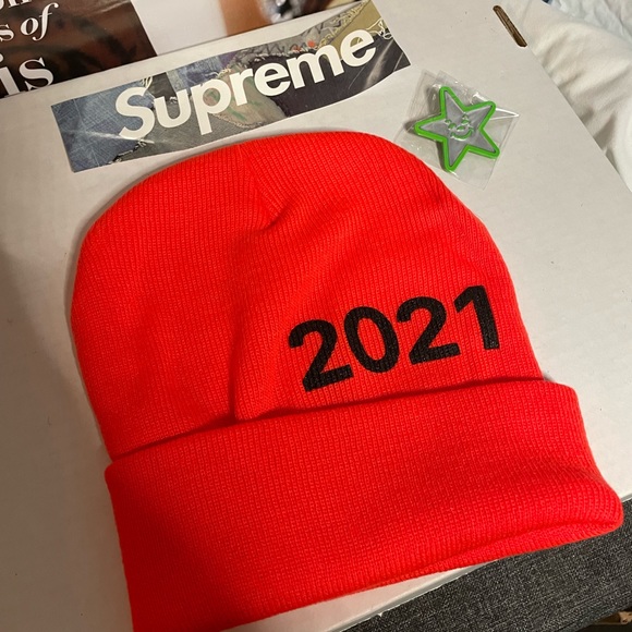 Asspizza Pumpkin Face Beanie - Picture 2 of 4